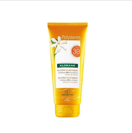 Klorane Sublime SPF 30 Sun Gel-Cream With Organic Monoï and Tamanu